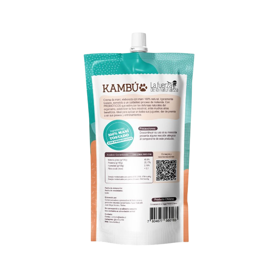 Crema de Maní Probióticos